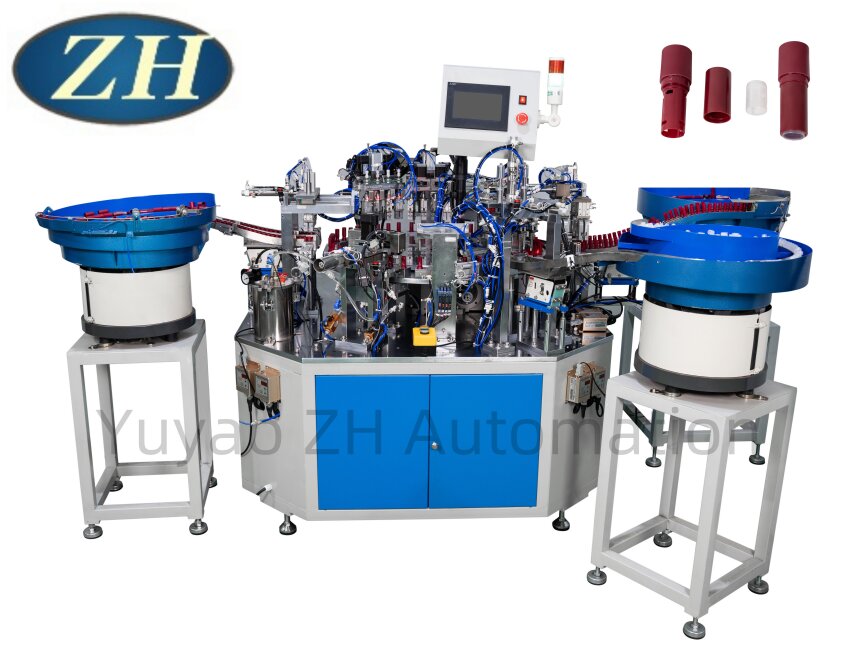 Automated Lipstick Tube Assembly Line Good Flexibility