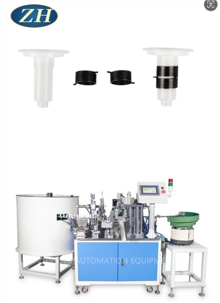 Automatic Set Spring Assembly Machine Good Stability