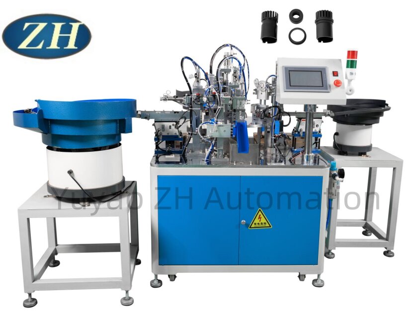 Power Line Chuck Automatic Assembly Machine Strong Adaptability