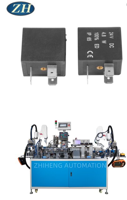 Solenoid Valve Coil Testing And Printing Machine Durability