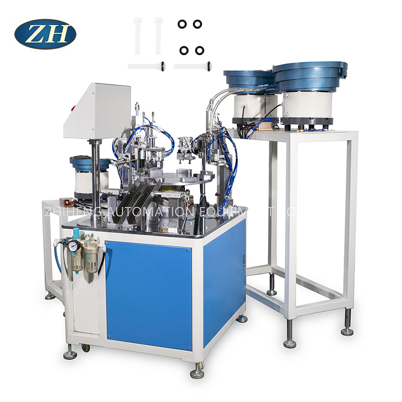 White Rod Sealing Ring Automatic Assembly Machine